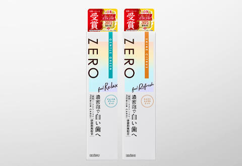 ゼロプレミアムケアズ ｜ハミガキ｜製品情報｜エビス株式会社